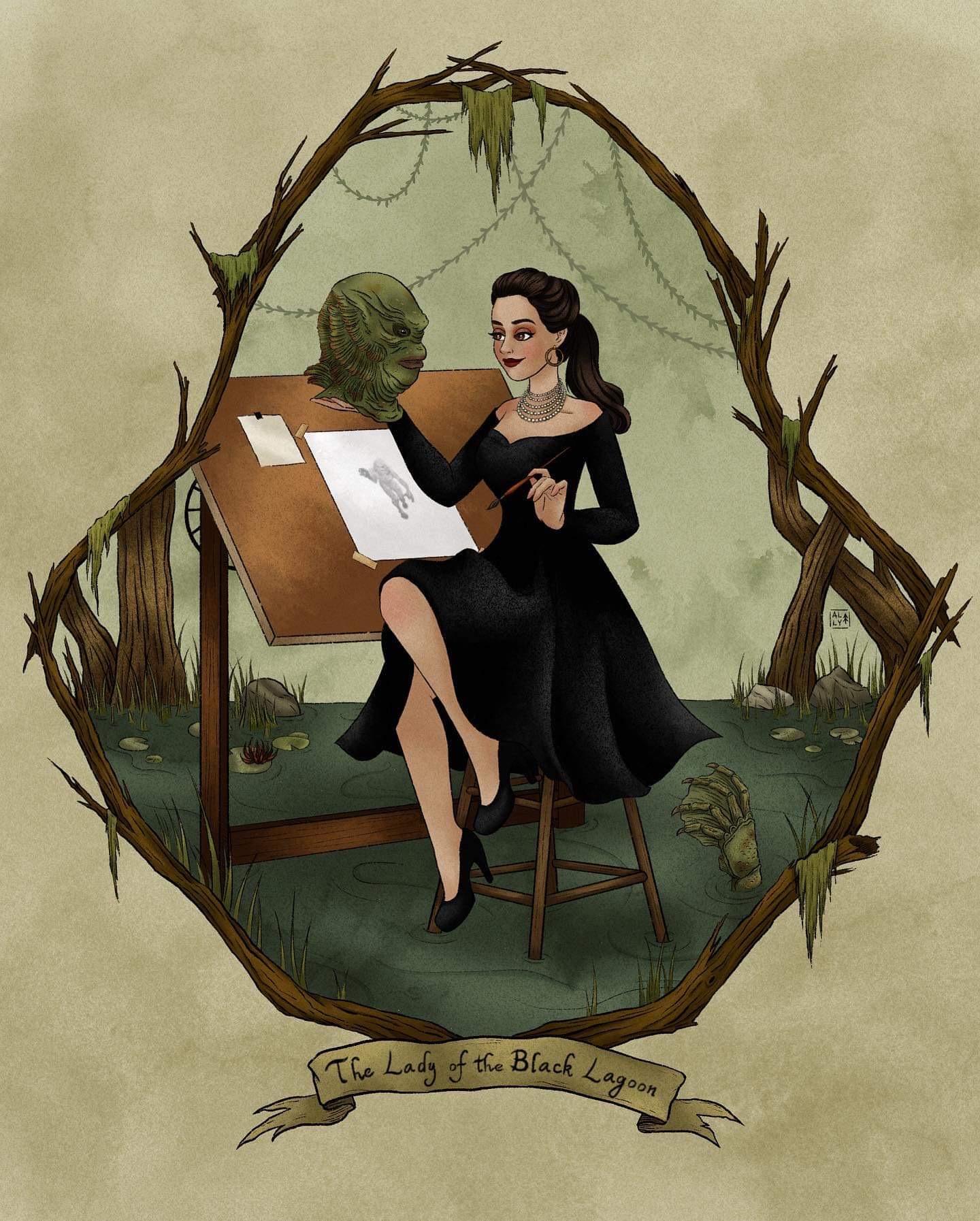 Lady from the Black Lagoon
