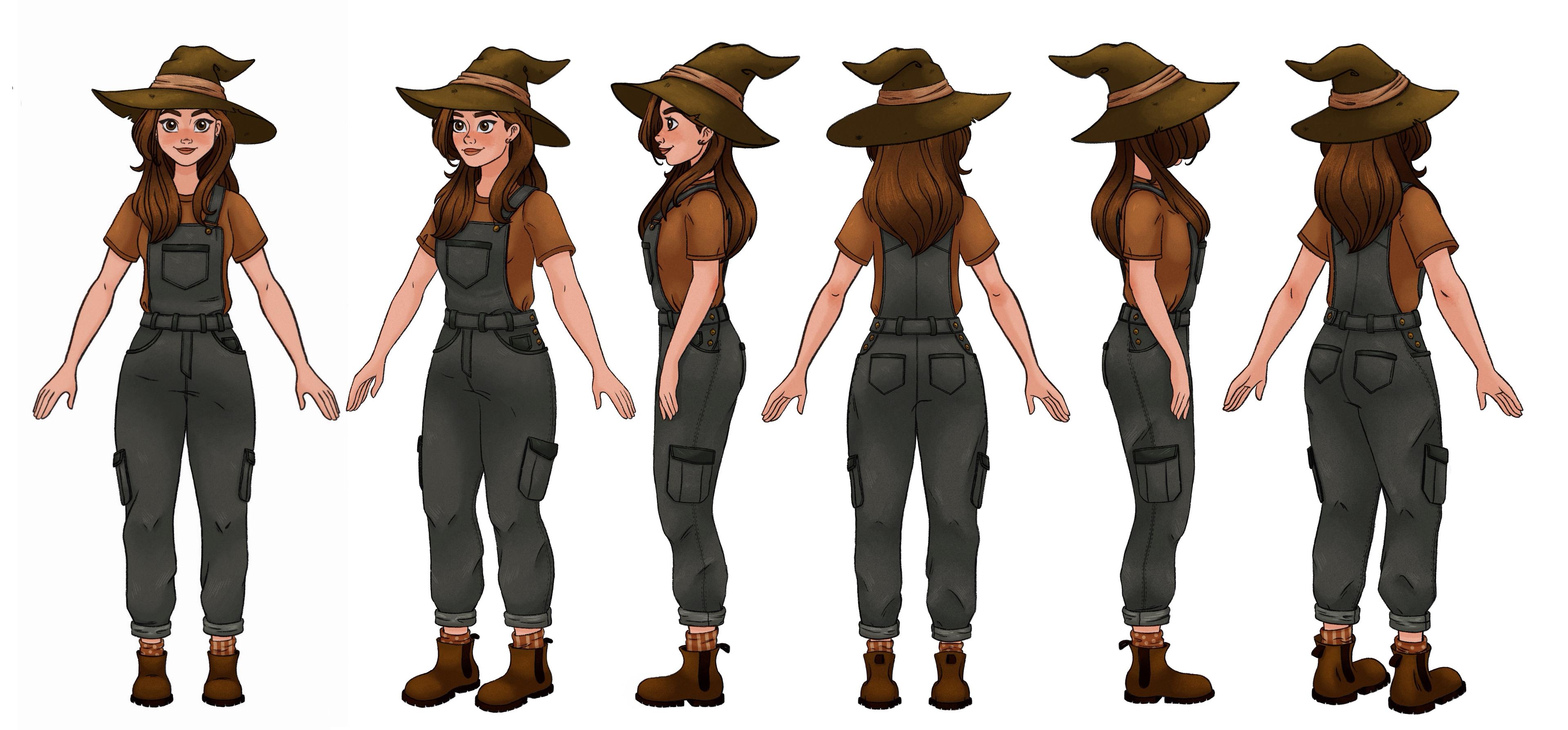 Turnaround Rowan Chapéu Cores Finais