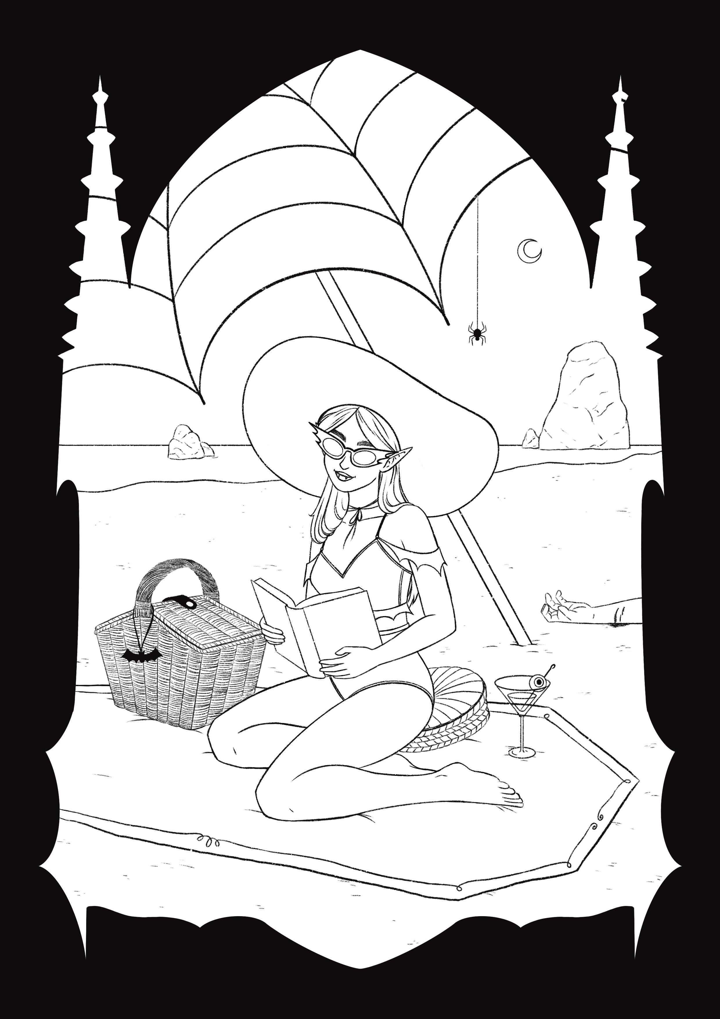 Hot Ghoul Summer - Sketch